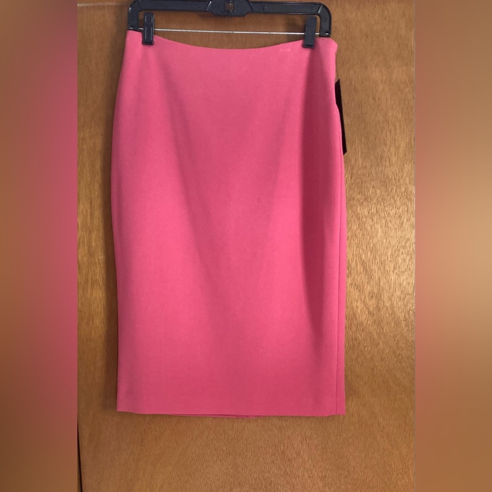 Donna Karan Pencil Skirt in lobster color